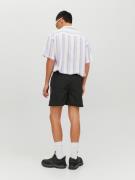 JACK & JONES Bukser 'Navigation'  sort / hvid