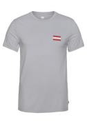 LEVI'S ® Bluser & t-shirts '2Pk Crewneck Graphic'  grå / hvid