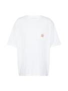 LEVI'S ® Bluser & t-shirts 'SS Workwear Tee'  rød / hvid
