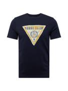 GUESS Bluser & t-shirts  natblå / gul / hvid