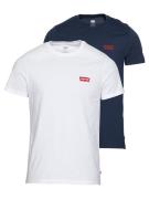 LEVI'S ® Bluser & t-shirts '2 Pack Crewneck Graphic'  natblå / rød / h...