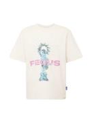 Pequs Bluser & t-shirts 'Helios'  creme / lyseblå / lyserød