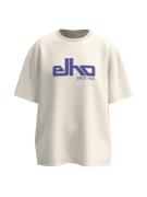 elho Bluser & t-shirts 'Roseheim 89'  lilla / hvid / offwhite