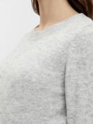 MAMALICIOUS Pullover 'New Anne'  grå-meleret