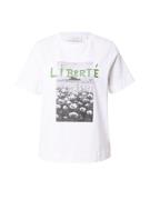 Rich & Royal Shirts 'Liberté'  grå / grøn / hvid