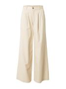 LEVI'S ® Bukser med lægfolder 'Pleated Wideleg Trouser'  lysebrun