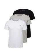 AÉROPOSTALE Bluser & t-shirts  grå-meleret / sort / hvid