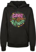 Mister Tee Sweatshirt 'Save And Love'  gul / grøn / orange / pink / so...