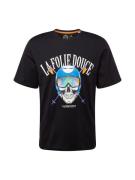 JACK & JONES Bluser & t-shirts 'FOLIE'  blå / lilla / sort / hvid