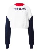 Tommy Jeans Pullover  navy / knaldrød / hvid