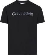 Calvin Klein Big & Tall Bluser & t-shirts  grå / sort