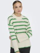 ONLY Pullover  ecru / grøn
