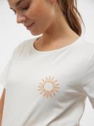MAMALICIOUS Shirts 'SUNNY'  gylden gul / hvid