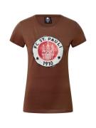 FC St. Pauli Shirts  brun / rød / hvid