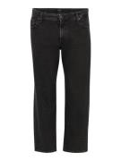 Jack & Jones Plus Jeans 'Chris'  black denim