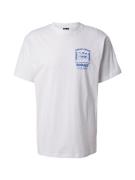 Iriedaily Bluser & t-shirts 'Gourmet Express'  blå / hvid