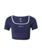 Nike Sportswear Shirts  navy / hvid