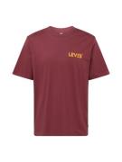 LEVI'S ® Bluser & t-shirts  orange / carminrød