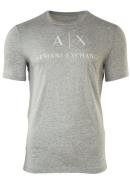 ARMANI EXCHANGE Bluser & t-shirts '8NZTCJ'  lysegrå / hvid