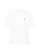 Abercrombie & Fitch Bluser & t-shirts  mørkeblå / hvid
