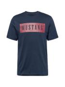 MUSTANG Bluser & t-shirts 'Austin'  marin / rubinrød