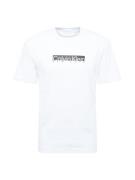 Calvin Klein Bluser & t-shirts 'NEW YORK'  sort / hvid