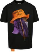 Forgotten Faces Bluser & t-shirts 'Head Gear'  lilla / orange / sort /...