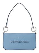 Calvin Klein Jeans Skuldertaske  blue denim / sort