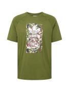 ADIDAS ORIGINALS Bluser & t-shirts 'CAMO TONGUE'  marin / oliven / bur...