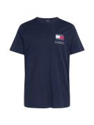 Tommy Jeans Bluser & t-shirts 'Essential'  navy / rød / hvid