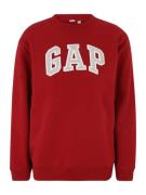 Gap Tall Sweatshirt 'HERITAGE'  grå / kirsebærsrød / hvid