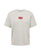 LEVI'S ® Bluser & t-shirts  grå-meleret / mørkerød / hvid