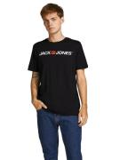 JACK & JONES Bluser & t-shirts  marin / rød / sort / hvid