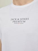 JACK & JONES Bluser & t-shirts 'Archie'  sort / hvid