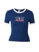 Tommy Jeans Shirts 'ARCHIVE GAMES'  blå / rød / hvid