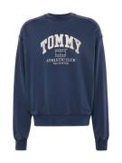Tommy Jeans Sweatshirt 'Varsity'  navy / hvid