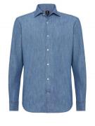 Boggi Milano Skjorte  blue denim