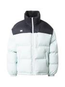 LEVI'S ® Overgangsjakke 'Noe Short Puffer'  lyseblå / sort / hvid