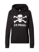 FC St. Pauli Sweatshirt  sort / hvid
