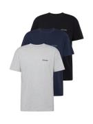 Abercrombie & Fitch Bluser & t-shirts  mørkeblå / lysegrå / sort / hvi...