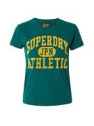 Superdry Shirts 'VARSITY'  gul / smaragd