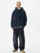 Pull&Bear Sweatshirt  mørkeblå / laks