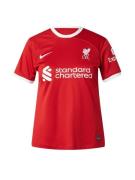 NIKE Fodboldtrøje 'Liverpool FC'  rød / hvid
