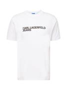 KARL LAGERFELD JEANS Bluser & t-shirts  sort / hvid