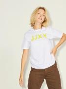 JJXX Shirts 'JXANNA'  lemon / hvid