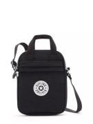 KIPLING Skuldertaske 'LEVY'  sort / hvid