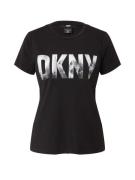 DKNY Shirts 'SKYLINE'  sort / hvid