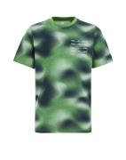 WE Fashion Shirts  antracit / grøn / hvid