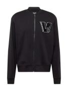 Versace Jeans Couture Sweatjakke  sort / hvid