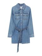 Pull&Bear Blusekjole  blue denim